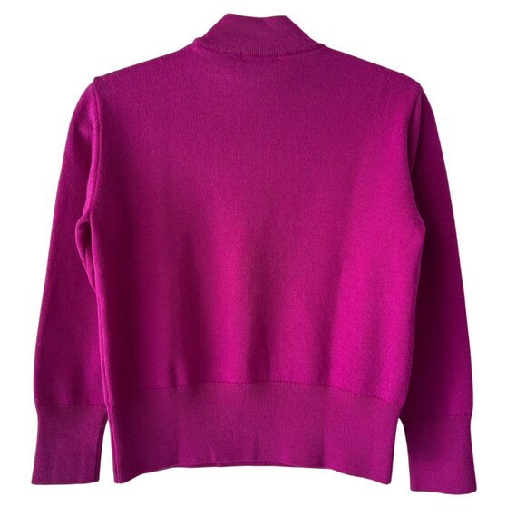 Yves Saint Laurent 100% Wool Mock Neck Sweater - Picture 6 of 7